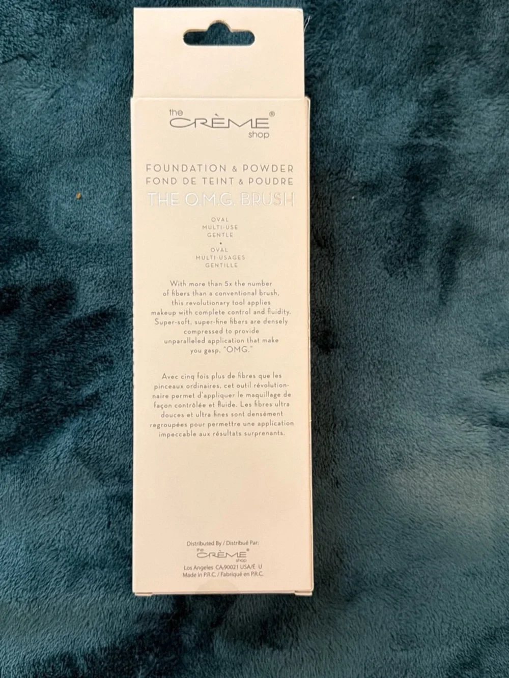 The Crème Shop O.M.G. Brush Foundation & Powder - White